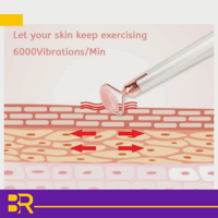 بكرة تدليك الوجة كهربائية 2في1