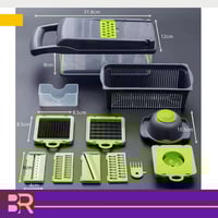 vegetable chopper قطاعة خضروات متعددة الوظائف 13 ف...