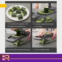 vegetable chopper قطاعة خضروات متعددة الوظائف 13 ف...