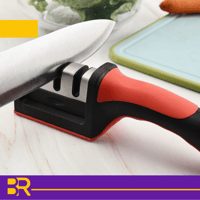 مسن سكاكين مع مقبض