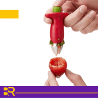 أداة إزالة لب الفراولة