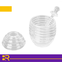 علبة العسل مع ملعقة Honey Dispenser