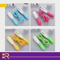 حبل قفز مقبض بلاستك مع عداد