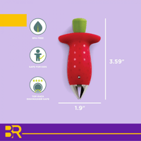 أداة إزالة لب الفراولة