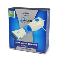 مشط إزالة القمل الكهربائي