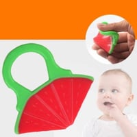 عضاضة سيليكون على شكل فاكهة للاطفال