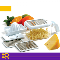 مبشرة + عصارة برتقال يدوية