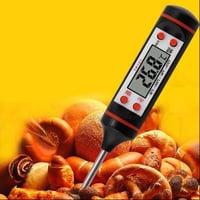 مقياس حرارة رقمي إلكتروني مزود بشاشة رقمية