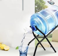 Water Bottle Stand حامل قارورة الماء مع صنبور