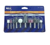 طقم ريش دريل حجر صنفرة 10 قطع