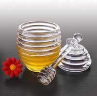 علبة العسل مع ملعقة Honey Dispenser