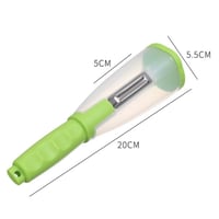 Peeler With Container مقشرة اسطوانية، سكين تقشير م...