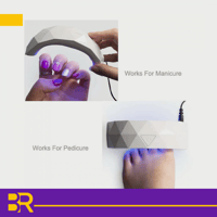 مجفف مناكير شكل قوس