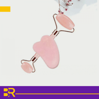 بكرة تدليك الوجة مع قطعة إضافية شكل قلب