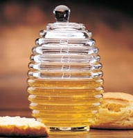 علبة العسل مع ملعقة Honey Dispenser
