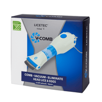 مشط إزالة القمل الكهربائي