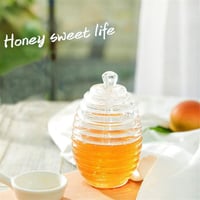 علبة العسل مع ملعقة Honey Dispenser