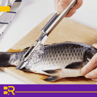 أداة تقطيع وتقشير من قطعتين