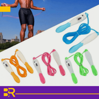 حبل قفز مقبض بلاستك مع عداد