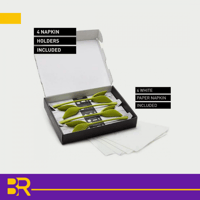 منديل تزيين شكل وردة