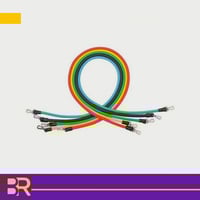 مجموعة أربطة المقاومة 5 في 1 – تمارين في أي وقت وأ...