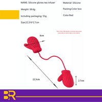 صفاية شاي شكل قفازات