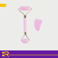 بكرة تدليك الوجة مع قطعة إضافية شكل قلب