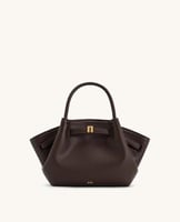 شنطه جلد بني غامقJW