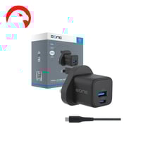 اي وان - فيش جداري بقوة 20 واط مخرجين (تايب سي - ي...