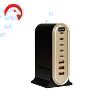 محطة شحن فائقة JEEBEL VoltOn GaN 600W - منصه قوة،...