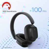 سماعات رأس لاسلكية Baseus Bowie H1i مع خاصية إلغاء...