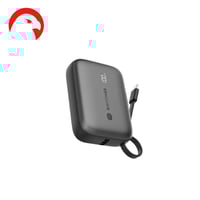 شاحن متنقل راف باور 10000mAh PD20w + كابل تايب سي...