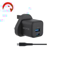 اي وان - فيش جداري بقوة 20 واط مخرجين (تايب سي - ي...