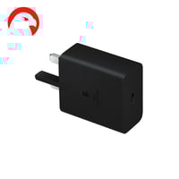 فيش جداري سامسونج اصلى PD بقوة 25W مع كابل - أسود