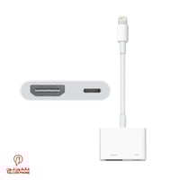 وصلة ايفون لايتنينج إلى HDMI AV ضمان سنتين