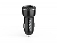 شاحن سيارة بمنفذي يو اس بي بقوة 17 واط من Eone