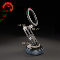 حامل الجوال المغناطيسي JE-B377 بدون شحن بتقنية الش...