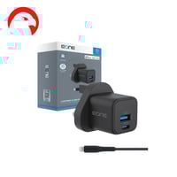 اي وان - فيش جداري بقوة 20 واط مخرجين (تايب سي - ي...