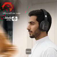 سماعات رأس لاسلكية Baseus Bowie H1i مع خاصية إلغاء...