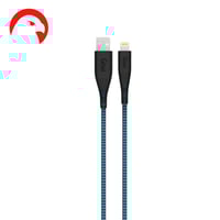 كيبل ايفون 1.5 متر معتمد Goui Flex Lightning - أحم...