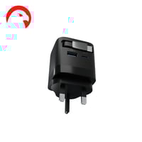 شاحن جداري بتقنية GAN قوة 65 واط منفذين سريع ومتعد...