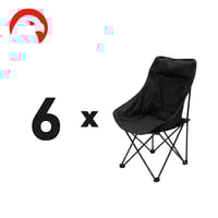 طقم تخييم قابل للطي طاولة و6 كراسي 7 في 1