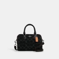Mini Rowan Crossbody In Signature Denim