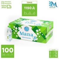 مياه مانا 100 كرتون