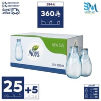 مياه نوفا قطرة 25+5 كرتون