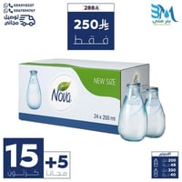 مياه نوفا قطرة 15+5 كرتون