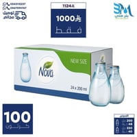 مياه نوفا قطرة 100 كرتون