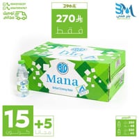 مياه مانا 15+5 كرتون