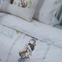 طقم مفارش مواليد Lindo