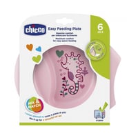 صحن طعام للمواليد CHICCO وردي